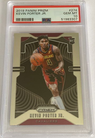 2019 Panini Prizm Kevin Porter Jr PSA 10