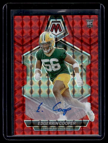 2024 Panini Mosaic Red Edgerrin Cooper #344 RC Auto /199