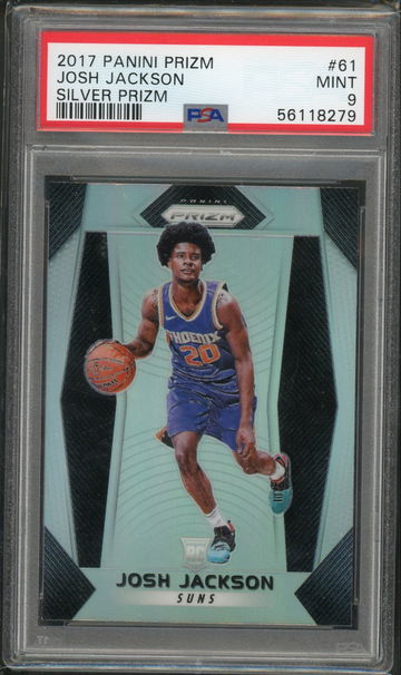 2017 Prizm Silver Josh Jackson PSA 9