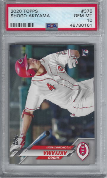 2020 Topps Shogo Akiyama PSA 10 Gem-Mint