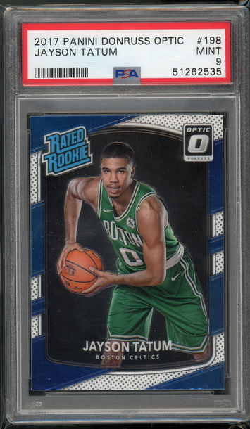 2017 Optic Jayson Tatum PSA 9