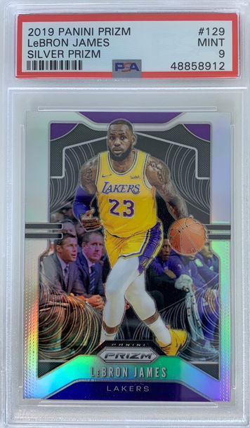 2019 Panini Prizm Lebron James Silver PSA 9 Mint