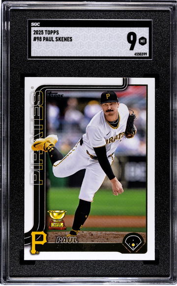 2025 Topps Series 1 Paul Skenes #98 SGC 9