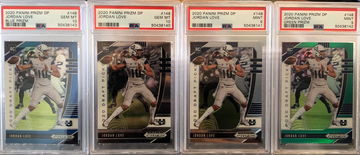 (4)2020 prizm draft Jordan love 