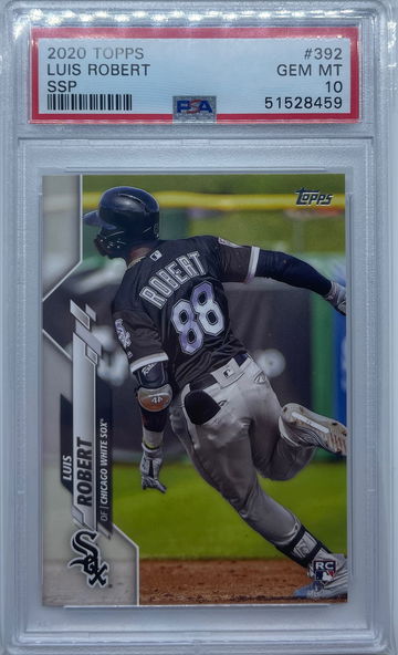 Luis Robert 2020 Topps SSP RC #392 PSA 10