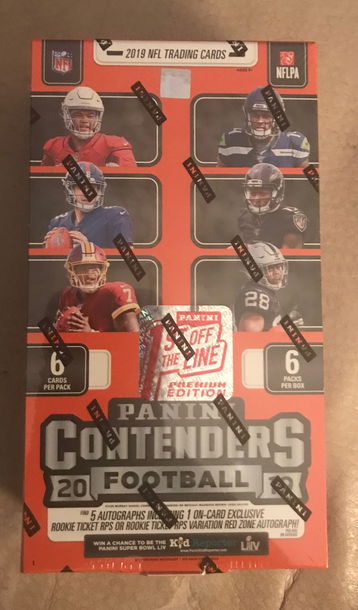 2019 Panini Contenders Football FOTL Box