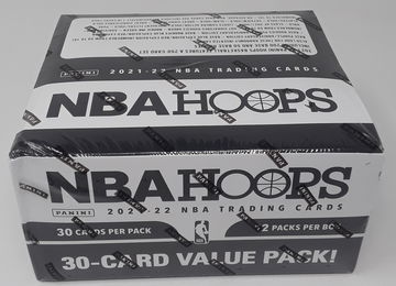 2021-22 Panini NBA HOOPS Cello fat pack box 