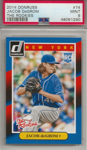 Jacob DeGrom Mets Rookie