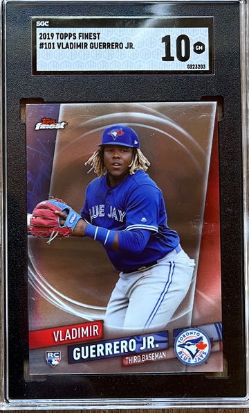 2019 Topps Finest #101 Vladimir Guerrero Jr. SGC 10