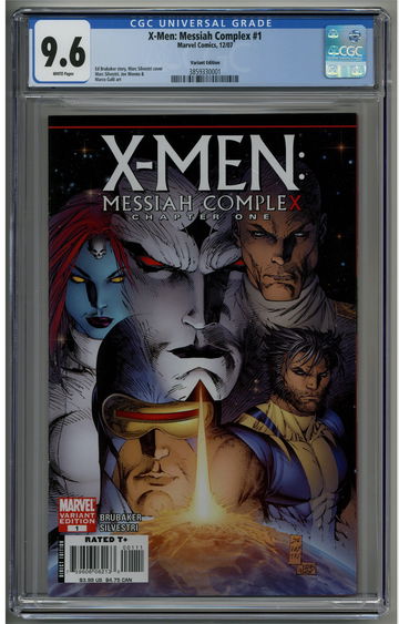 X-Men: Messiah Complex #1 CGC 9.6 Marc Silvestri variant cover feat. Wolverine Mr. Sinister