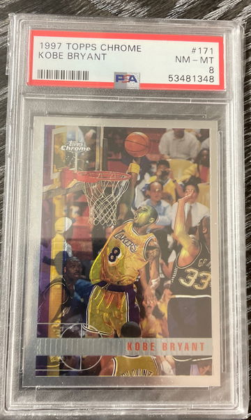 Kobe Bryant Topps Chrome 1997