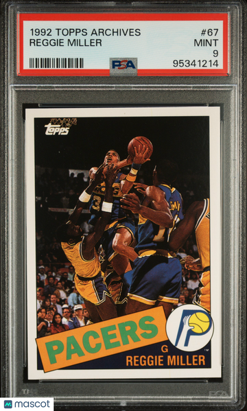 1992 Topps Archives Reggie Miller #67 PSA 9