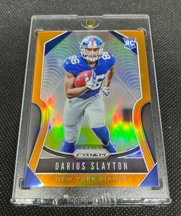 Darius Slayton 2019 Prizm Orange RC 165/249