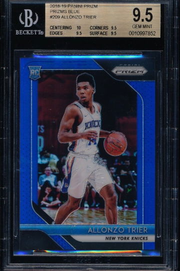 Alonzo Trier 2018 Prizm Blue RC /199