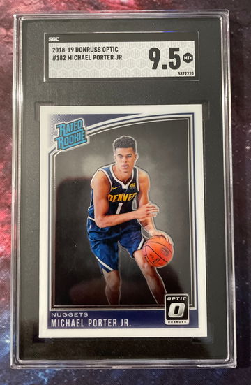 2018-19 Donruss Optic #182 Michael Porter Jr.