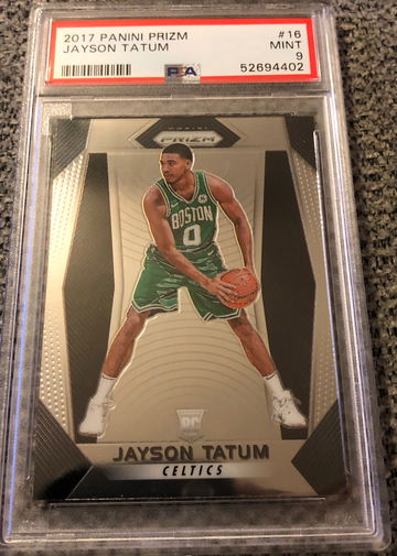 2017 Panini Prizm Jayson Tatum PSA 9
