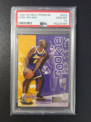 1996 Skybox Premium #203 KOBE BRYANT PSA10
