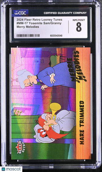 2024 Other Non-Sports Retro Looney Tunes Yosemite Sam/Granny #MM-17 Merry Melodies CGC 8