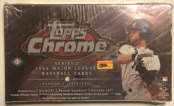 1999 Topps Chrome Series 2 Hobby Box