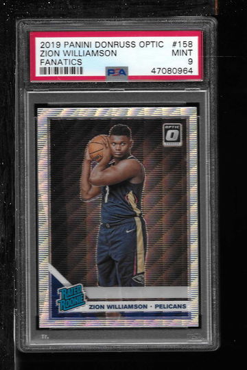 2019 OPTIC FANACTICS ZION WILLIAMSON