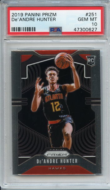 De'Andre DeAndre Hunter Prizm Rookie PSA 10 NEP