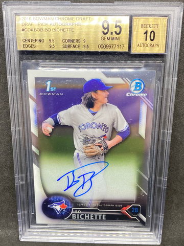Bo Bichette bowman chrome draft