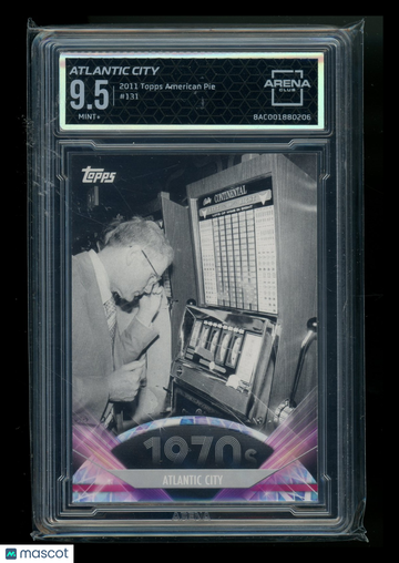 2011 Topps American Pie Atlantic City #131 Arena Club 9.5