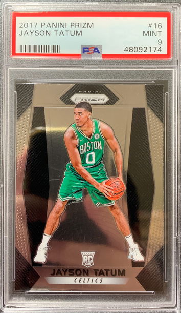 2017 Prizm Jayson Tatum #16 PSA 9
