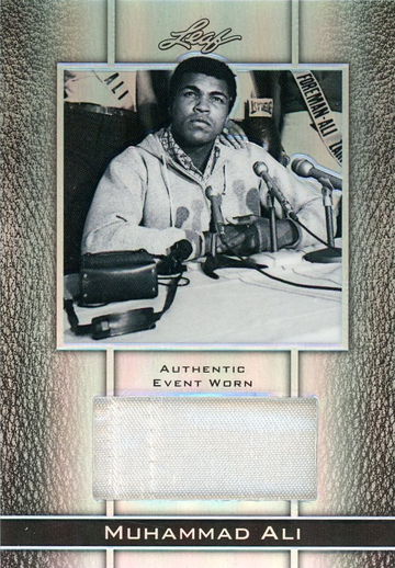 2011 Leaf Muhammad Ali Event Worn Memorabilia Muhammad Ali #EWM-20 Patch /70
