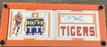 2021 National Treasures Collegiate TREVOR LAWRENCE Bowl Patch Auto Book 2/10