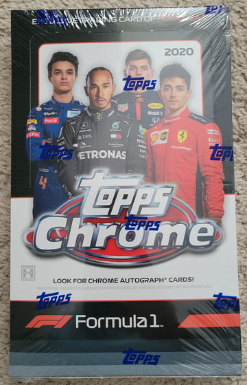 2020 Topps Chrome Formula 1 Box