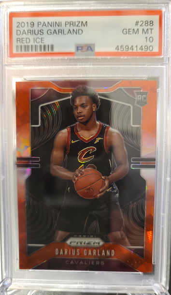 2019 Darius Garland Prizm Red Ice 