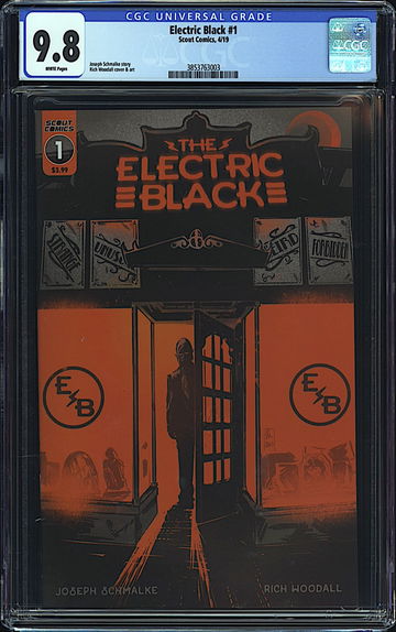 Electric Black #1 CGC 9.8 WHITE Scout 2019 Joseph Schmalke Rich Woodall
