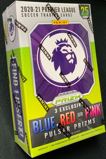 2020-21 Premiere League Soccer 25 Card Cereal Box