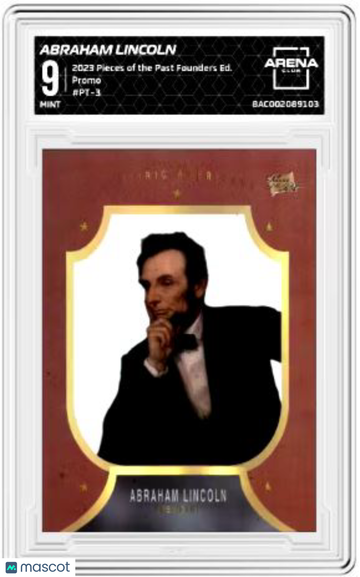 2023 Pieces of the Past Abraham Lincoln #PT-3 Arena Club 9