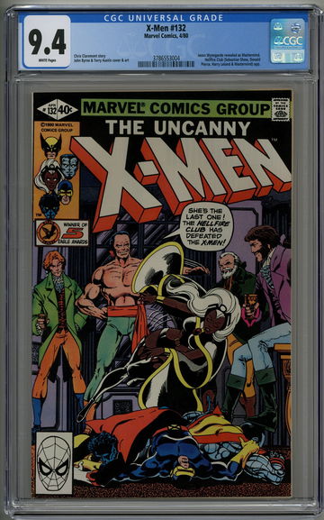 Uncanny X-Men 132 CGC 9.4 Hellfire Club
