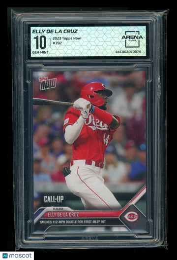 2023 Topps Now Elly De La Cruz #392 Arena Club 10