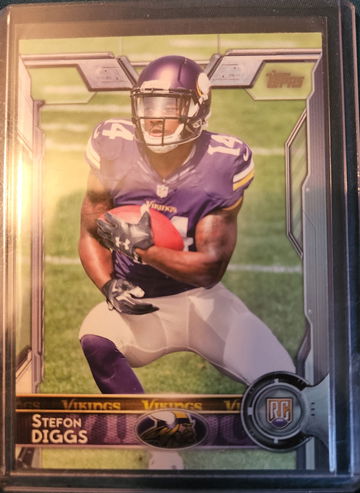 2015 Topps Stefon Diggs rookie