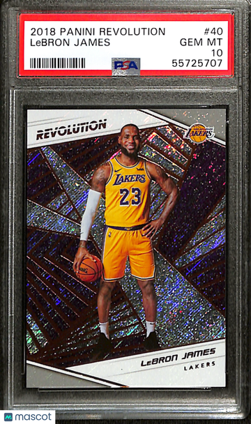 2018-19 Revolution LeBron James #40 PSA 10