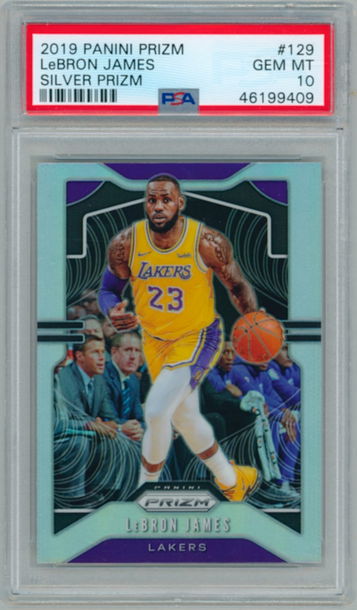 Lebron James 2019 Prizm Silver