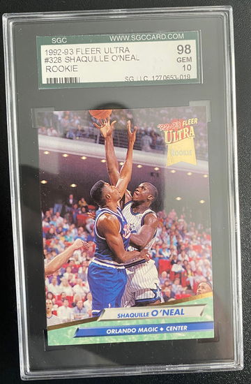 1992-93 Fleer Ultra Shaquille O’Neal SGC 10