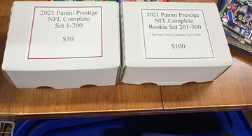 5x 2021 Panini Prestige NFL Complete Set