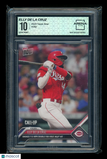 2023 Topps Now Elly De La Cruz #392 Arena Club 10