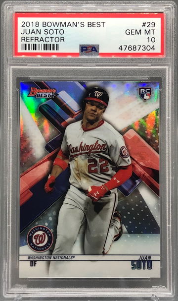 2018 Bowman’s Best Juan Soto Refractor  29