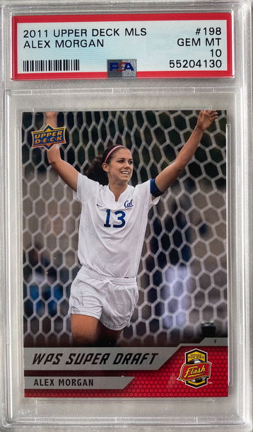 2011 Upper Deck Alex Morgan Rookie PSA 10 Gem Mint