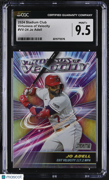 2024 Stadium Club Jo Adell #VV-24 Virtuosos of Velocity CGC 9.5