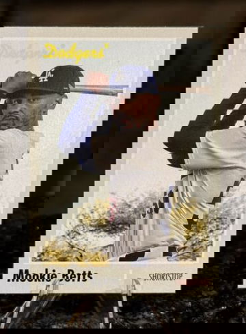 2024 Topps Archives MOOKIE BETTS 1970 DESIGN VARIATION Los Angees Dodgers SSP