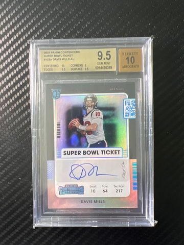2018 Panini Contenders Super Bowl Ticket 1/1 