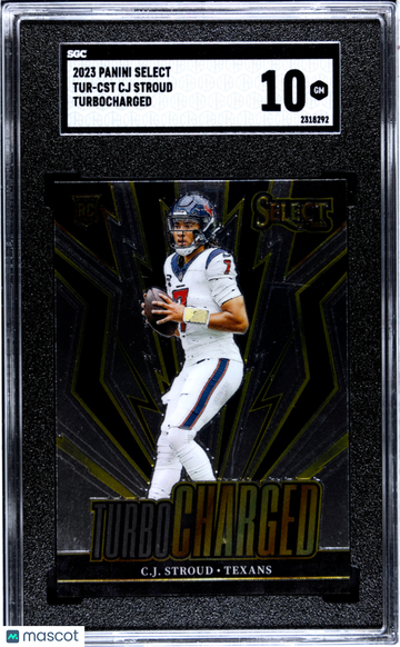 2023 Panini Select CJ Stroud #TUR-CST Turbocharged SGC 10