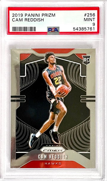 2019 Panini Prizm Cam Reddish RC #256 PSA 9 MINT